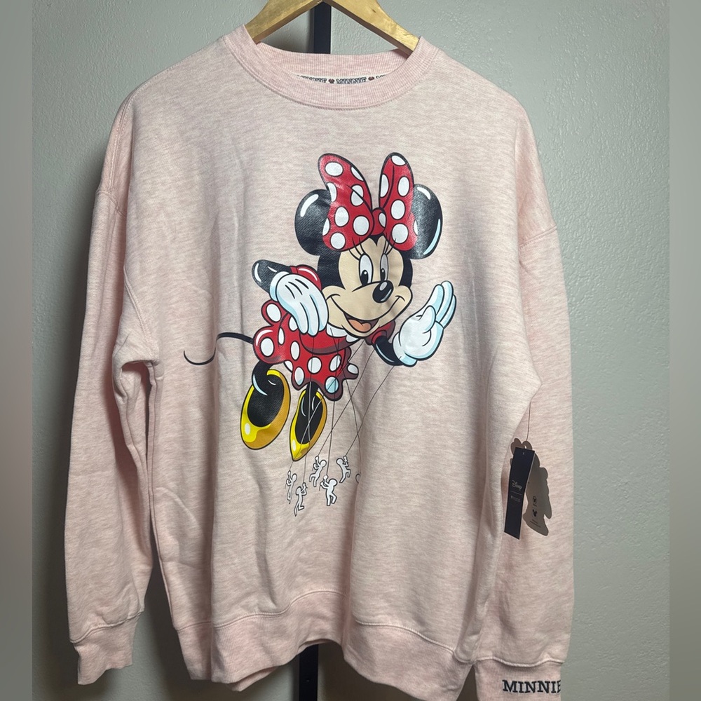 Disney Pink Minnie Mouse Graphic Sweatshirt